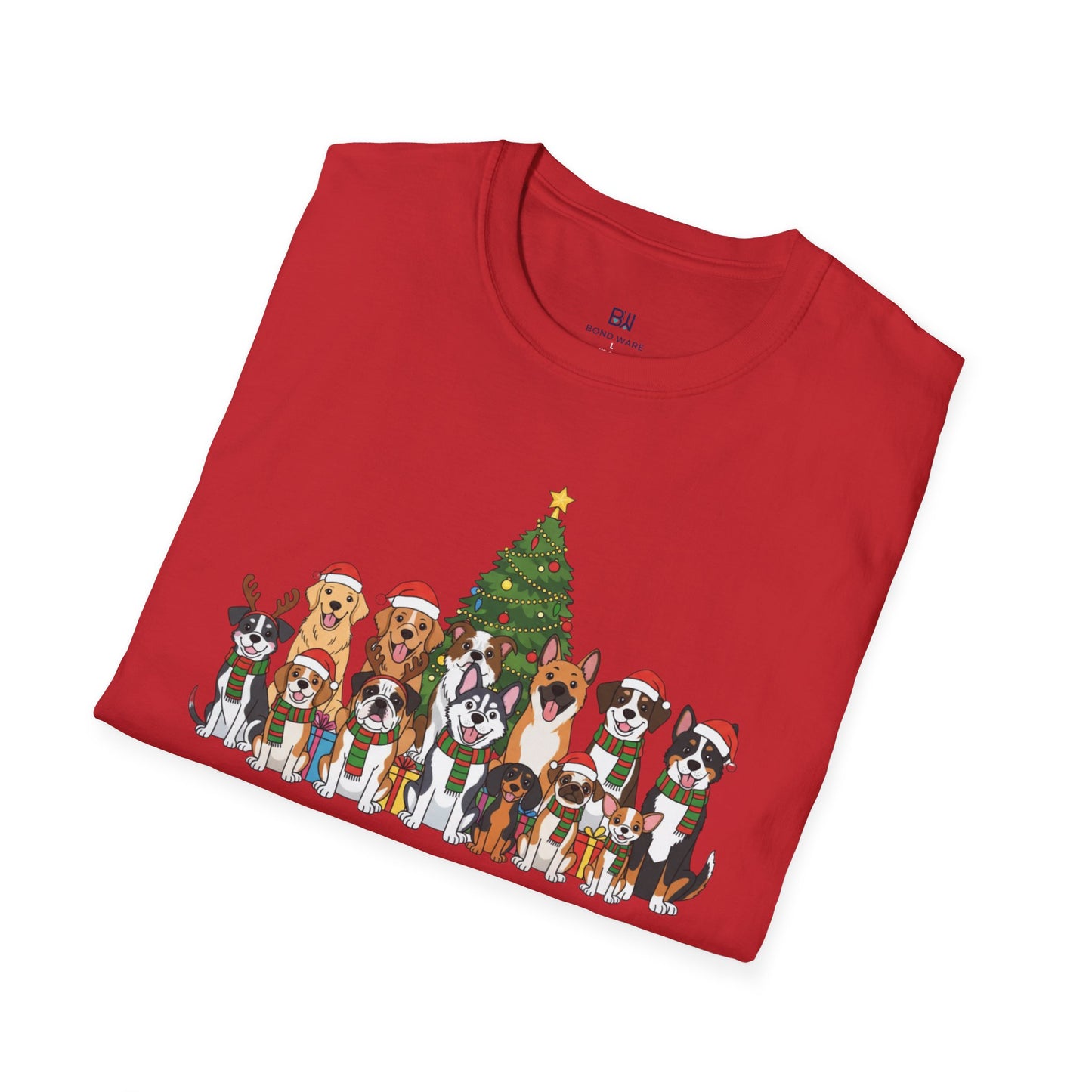 Merry Woofmas! Holiday Dog Squad T-Shirt