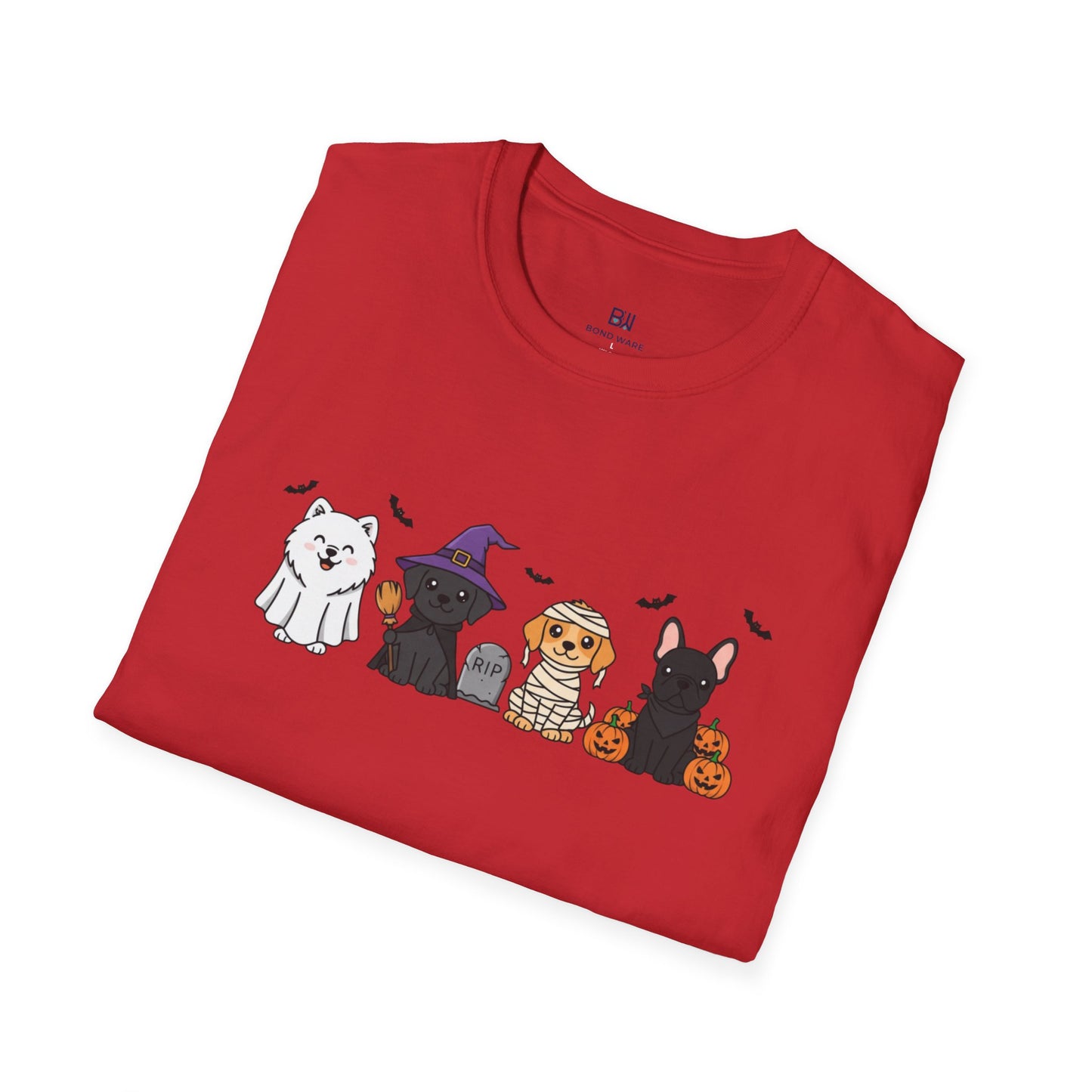 Trick or Treat Pups Halloween Graphic Tee