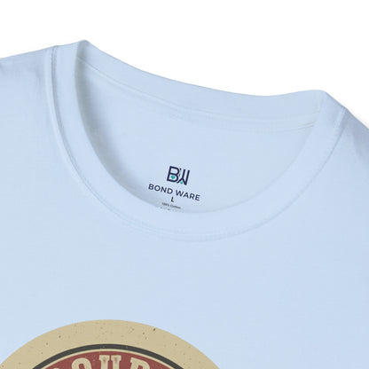 "Proud Dog Dad" Classic Badge Graphic Tee