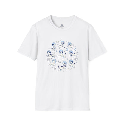 Cosmic Canines Outer Space Adventure Tee
