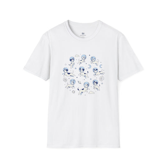 Cosmic Canines Outer Space Adventure Tee