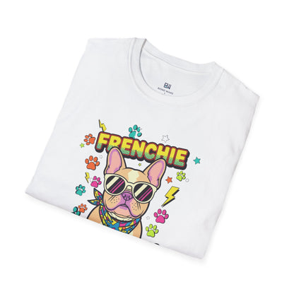 Cool French Bulldog "Vibes Only" T-Shirt