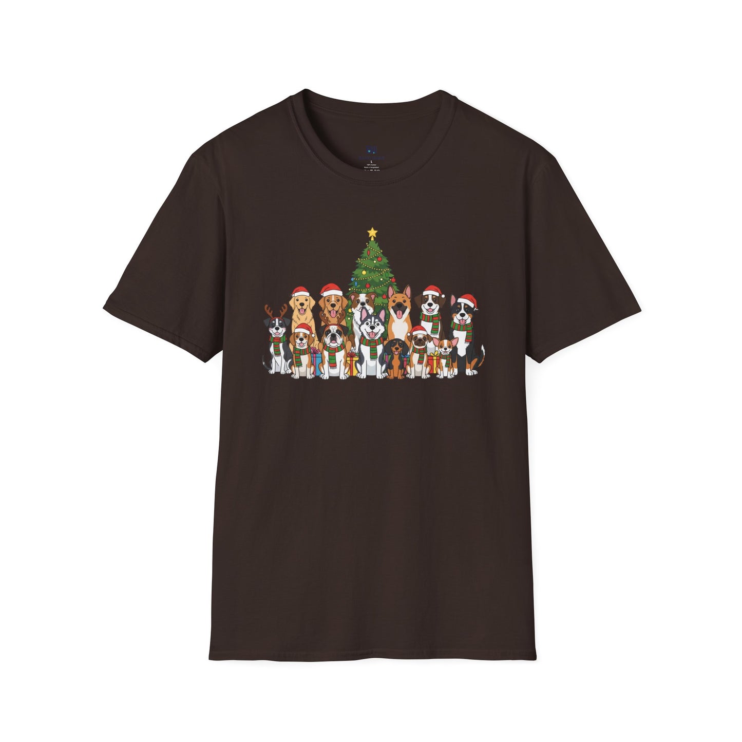 Merry Woofmas! Holiday Dog Squad T-Shirt