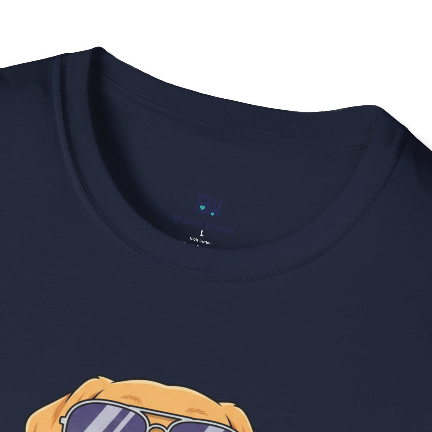 Cool Dog "Stay Pawsitive" Graphic T-Shirt