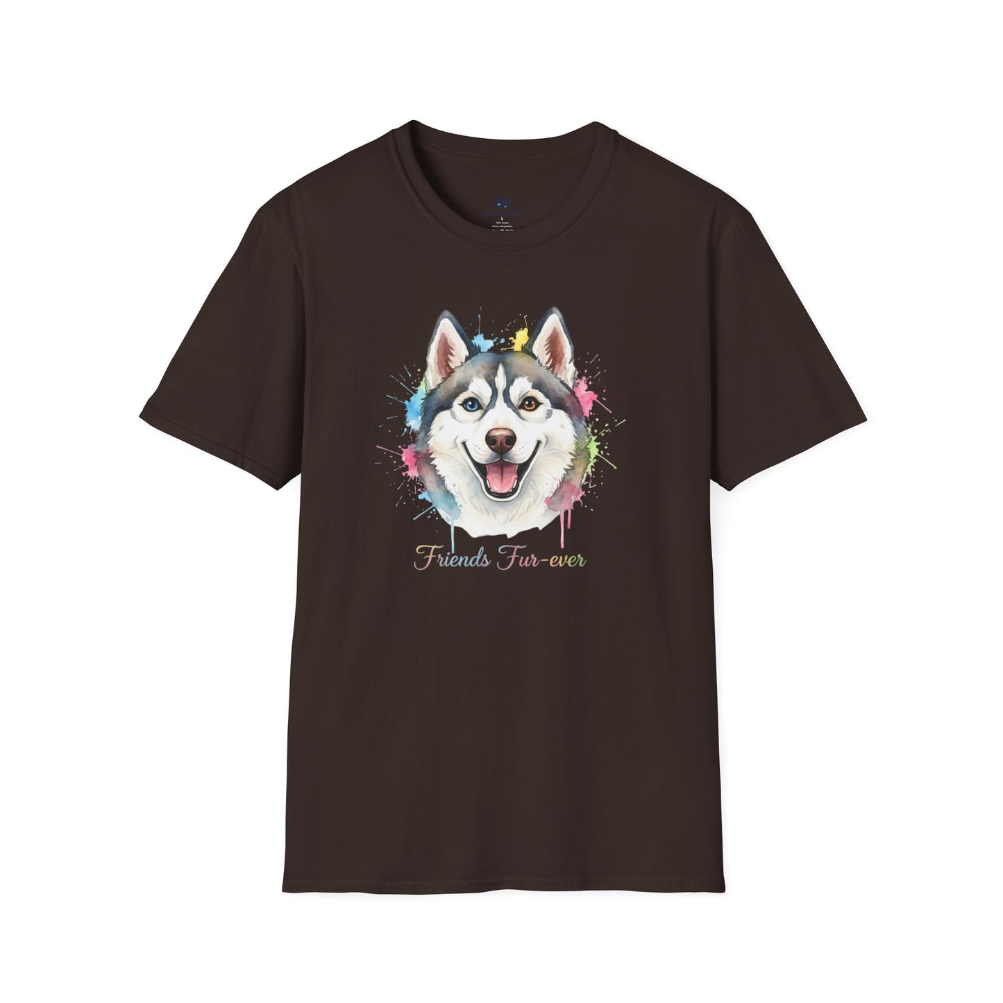 Happy Husky "Friends Fur-ever" Graphic Tee