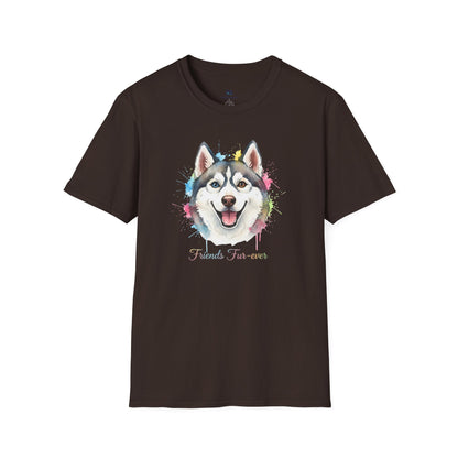 Happy Husky "Friends Fur-ever" Graphic Tee