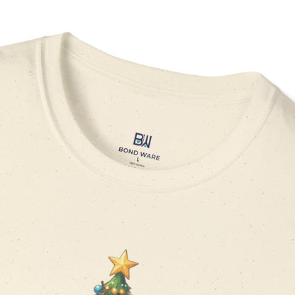 Christmas Dog Squad Tree Santa Hat Holiday T-Shirt