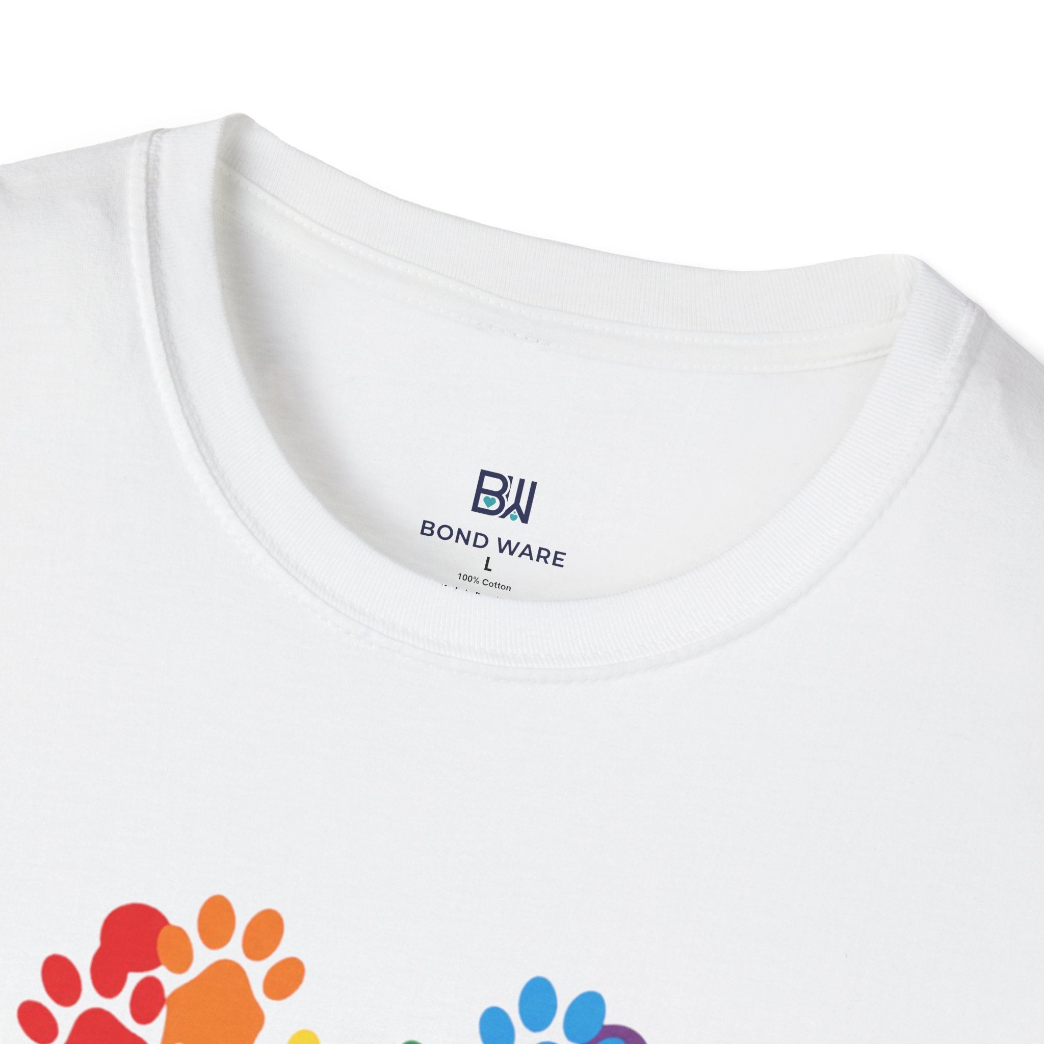 Dog Paws Hearted T-shirt