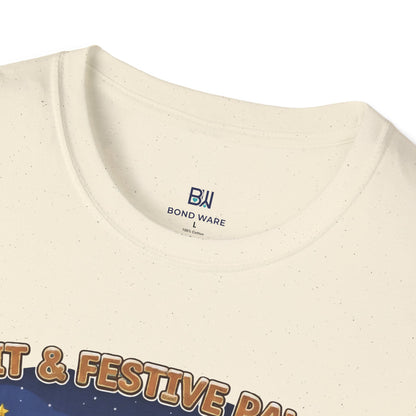 Merry Liftmas Fit & Festive Paws Dog Gym Holiday T-Shirt