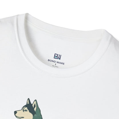 Retro "Life Is Better With My Husky" T-Shirt