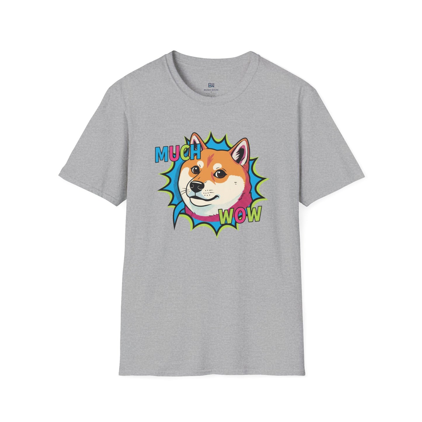 Viral Doge Meme "Much Wow" Graphic Tee