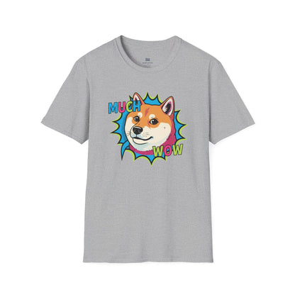 Viral Doge Meme "Much Wow" Graphic Tee