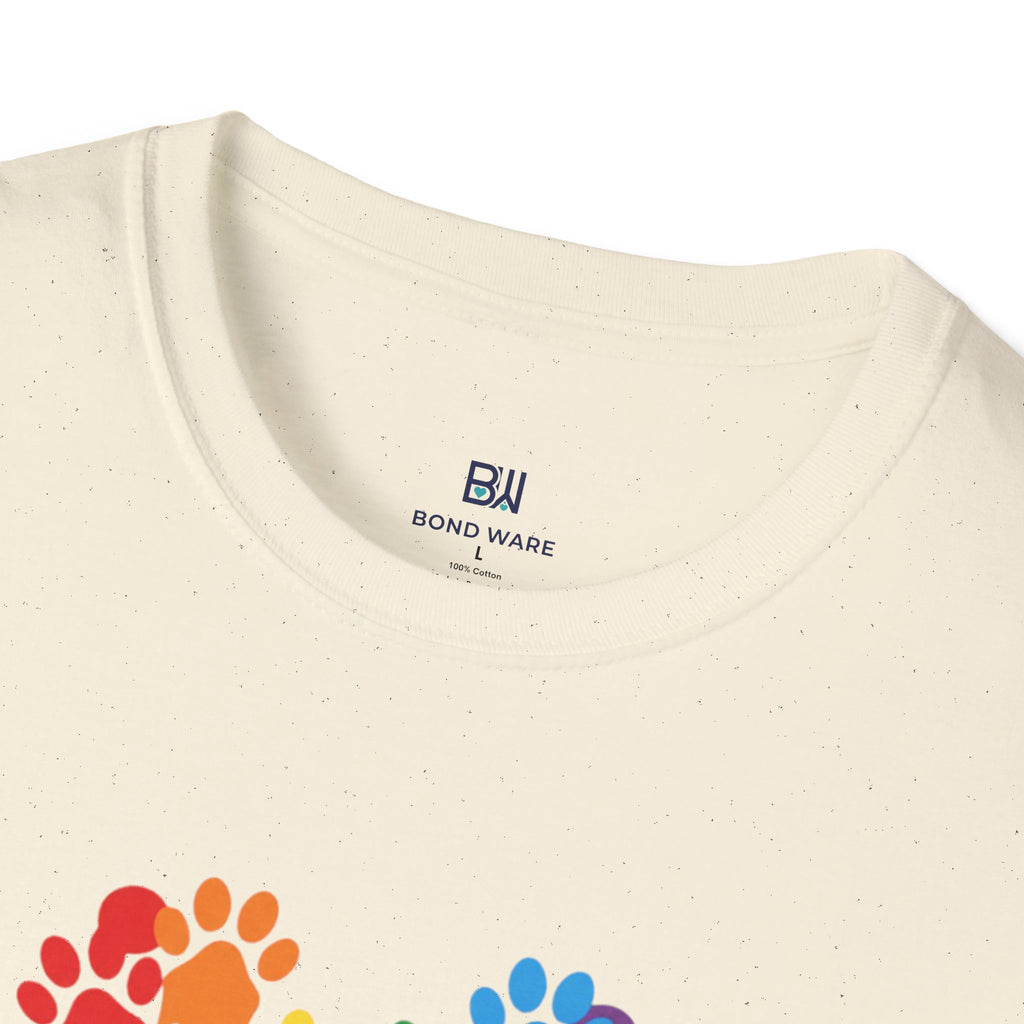 Dog Paws Hearted T-shirt