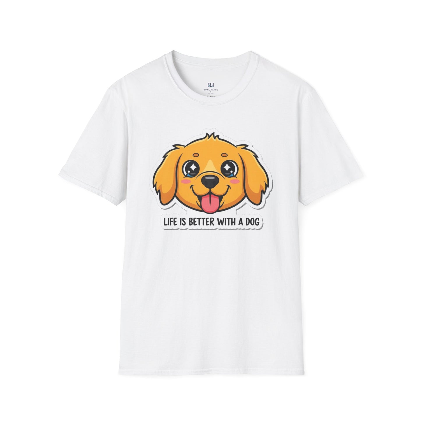 "Life Is Better With A Dog" Cute Pup Tee
