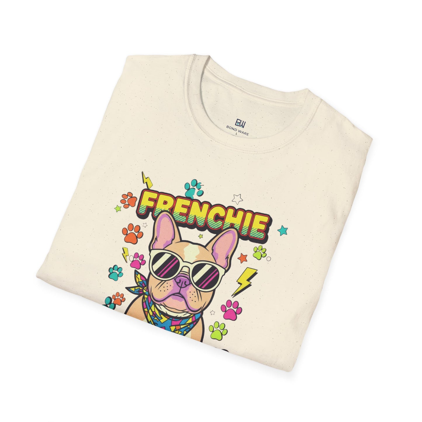 Cool French Bulldog "Vibes Only" T-Shirt