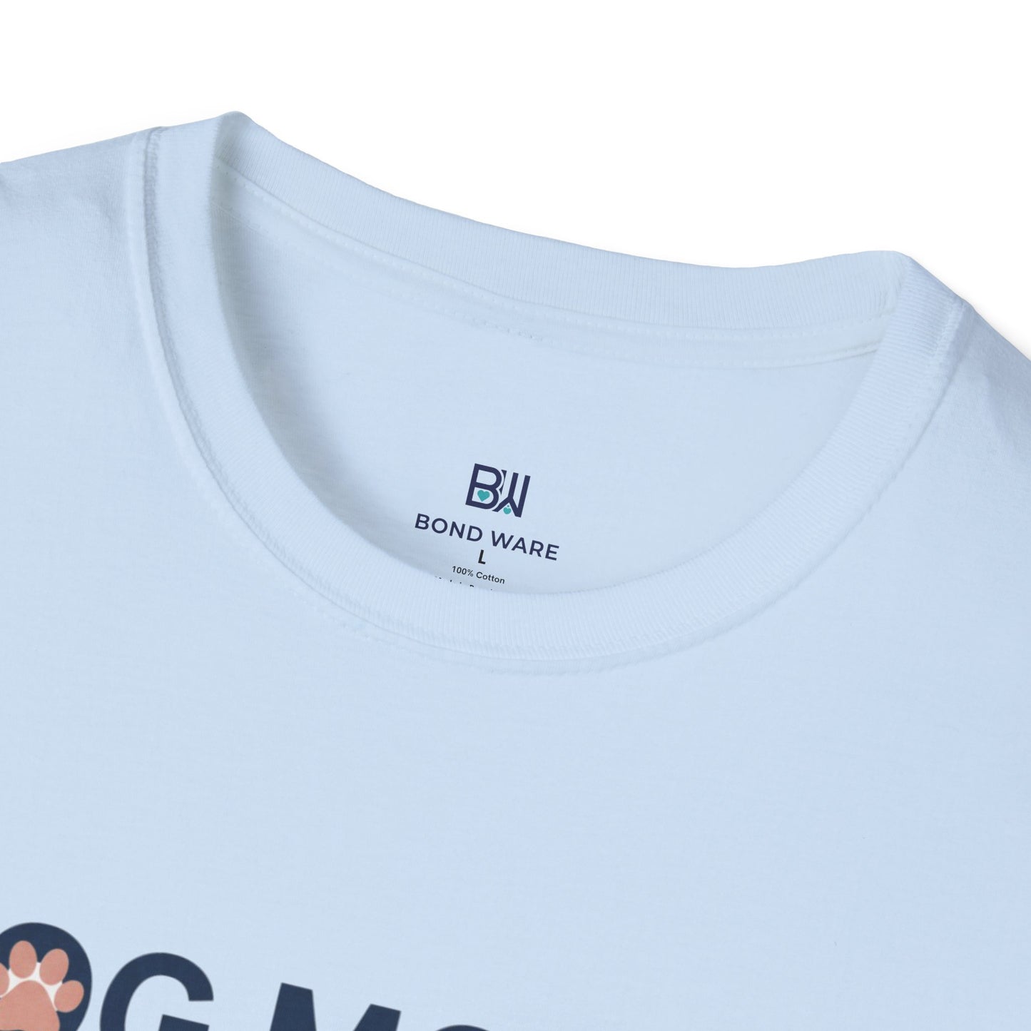 Modern "Dog Mom Life" Graphic T-Shirt