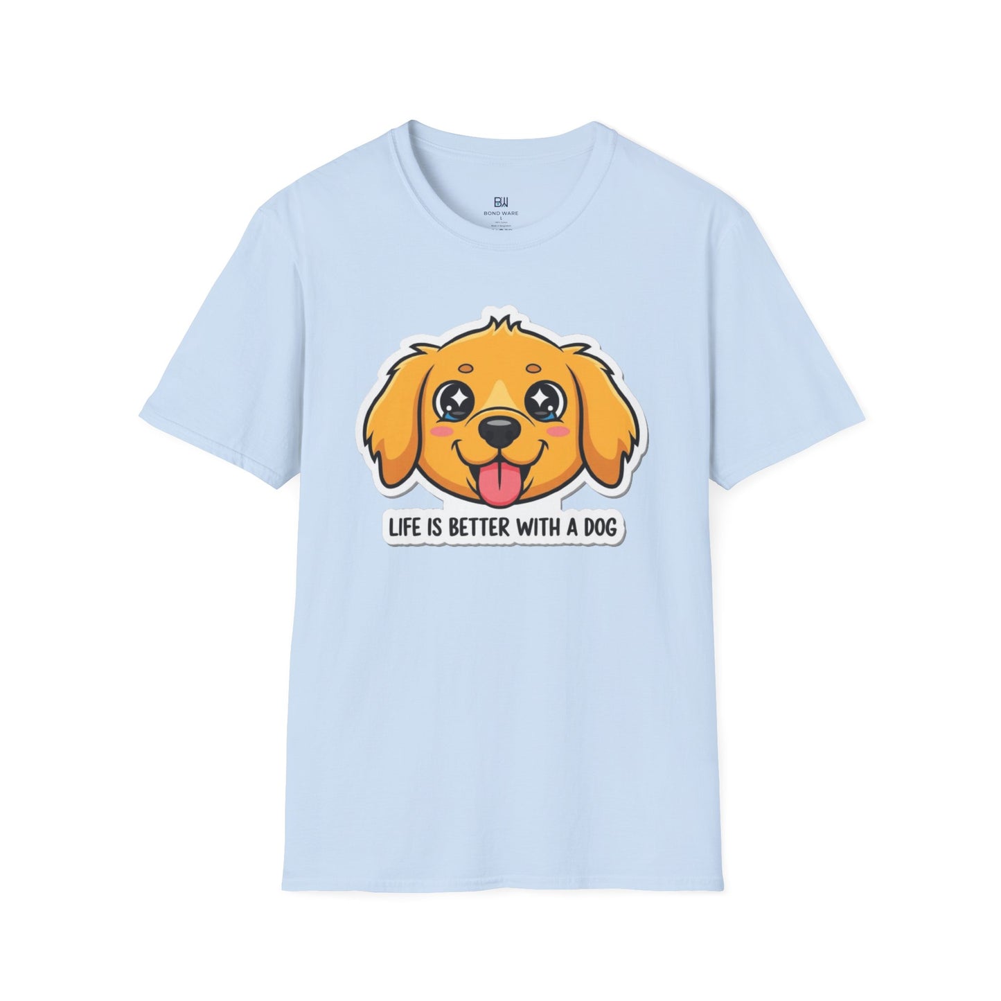 "Life Is Better With A Dog" Cute Pup Tee