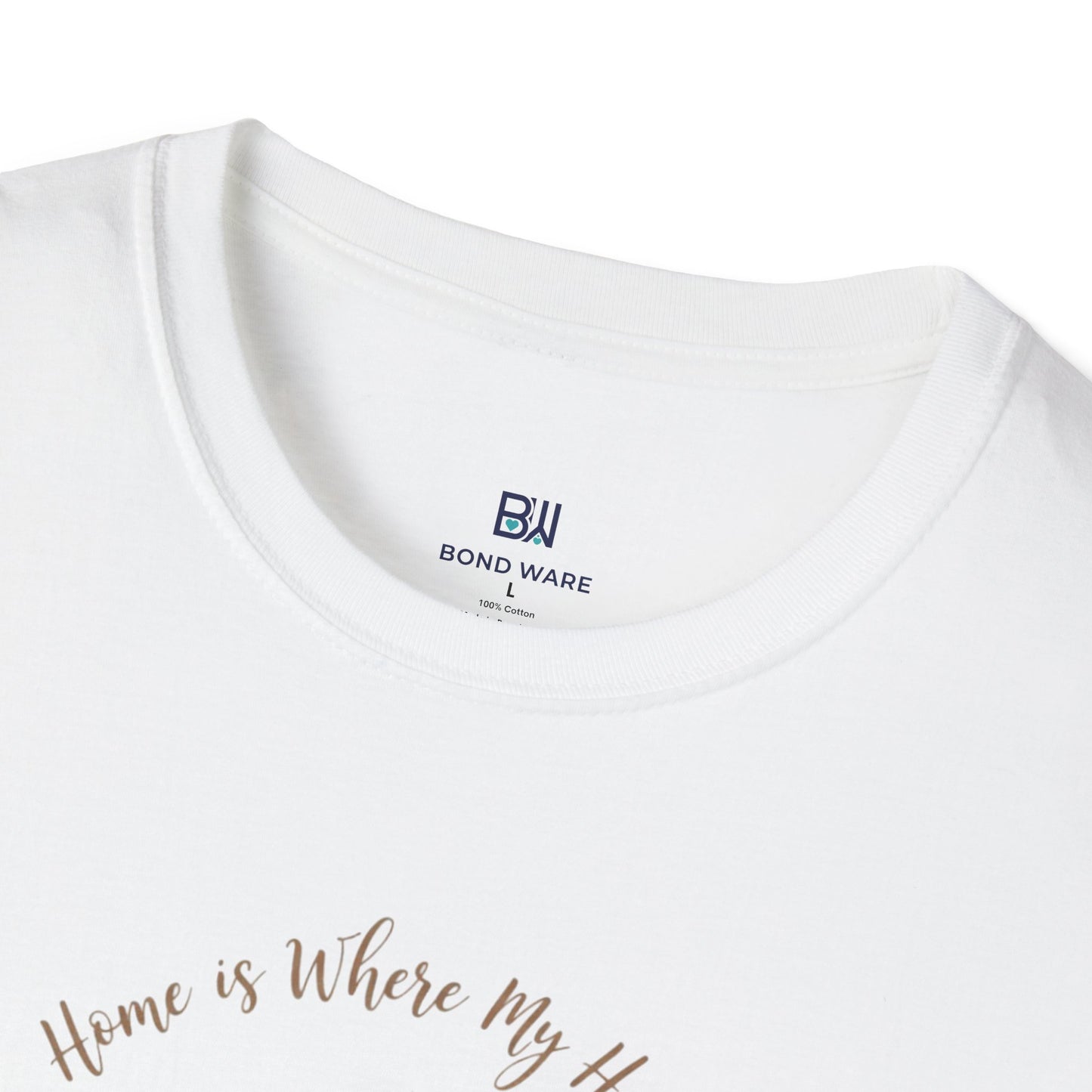 Watercolor Golden Retriever Heart Graphic Tee