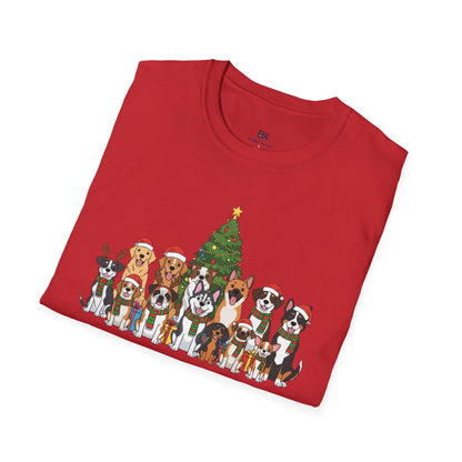 Merry Woofmas! Holiday Dog Squad T-Shirt