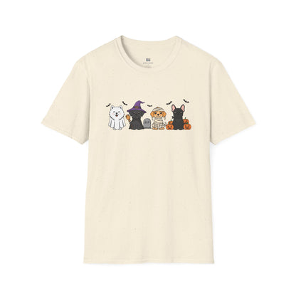 Trick or Treat Pups Halloween Graphic Tee