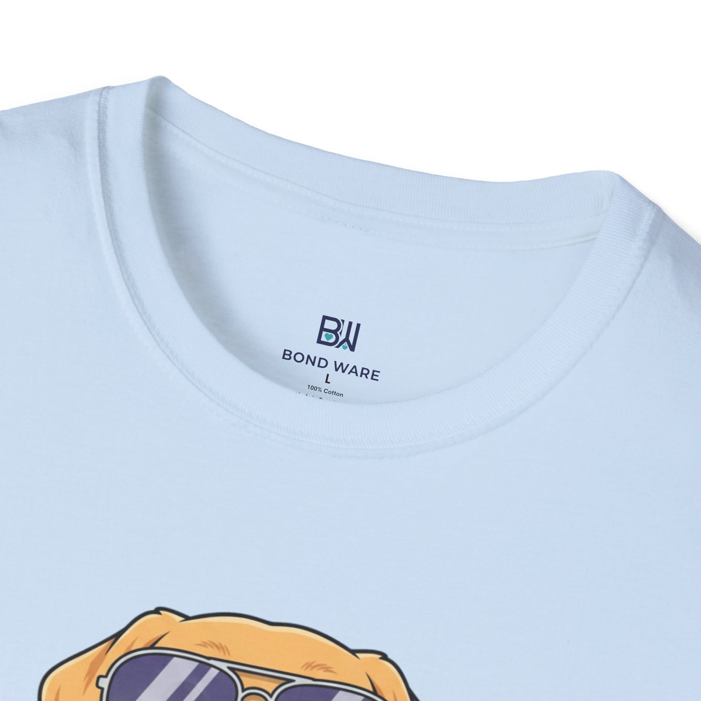 Cool Dog "Stay Pawsitive" Graphic T-Shirt