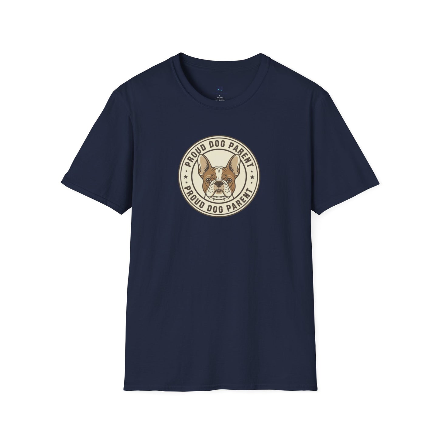 Proud Dog Parent Retro-Style Badge Tee