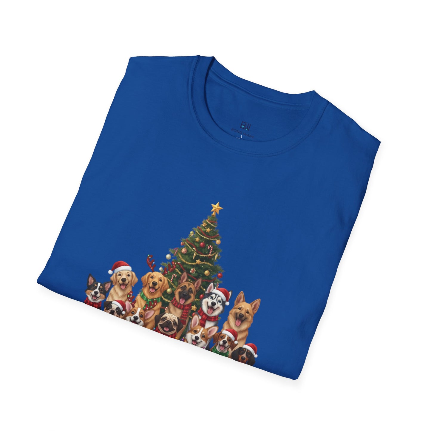 Holiday Hounds Christmas Tree T-Shirt