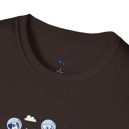 Cosmic Canines Outer Space Adventure Tee