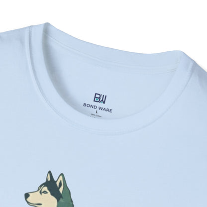 Retro "Life Is Better With My Husky" T-Shirt