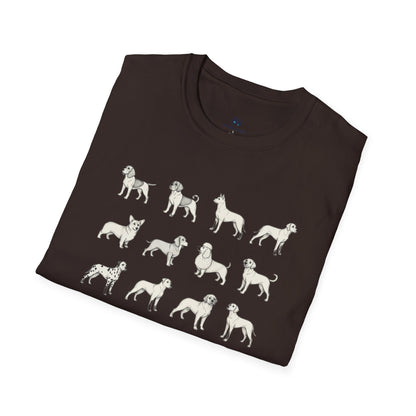 The Ultimate Dog Lover's Breed Chart Tee