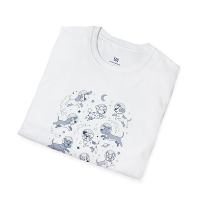 Canine Cosmos Space Dog Adventure Tee