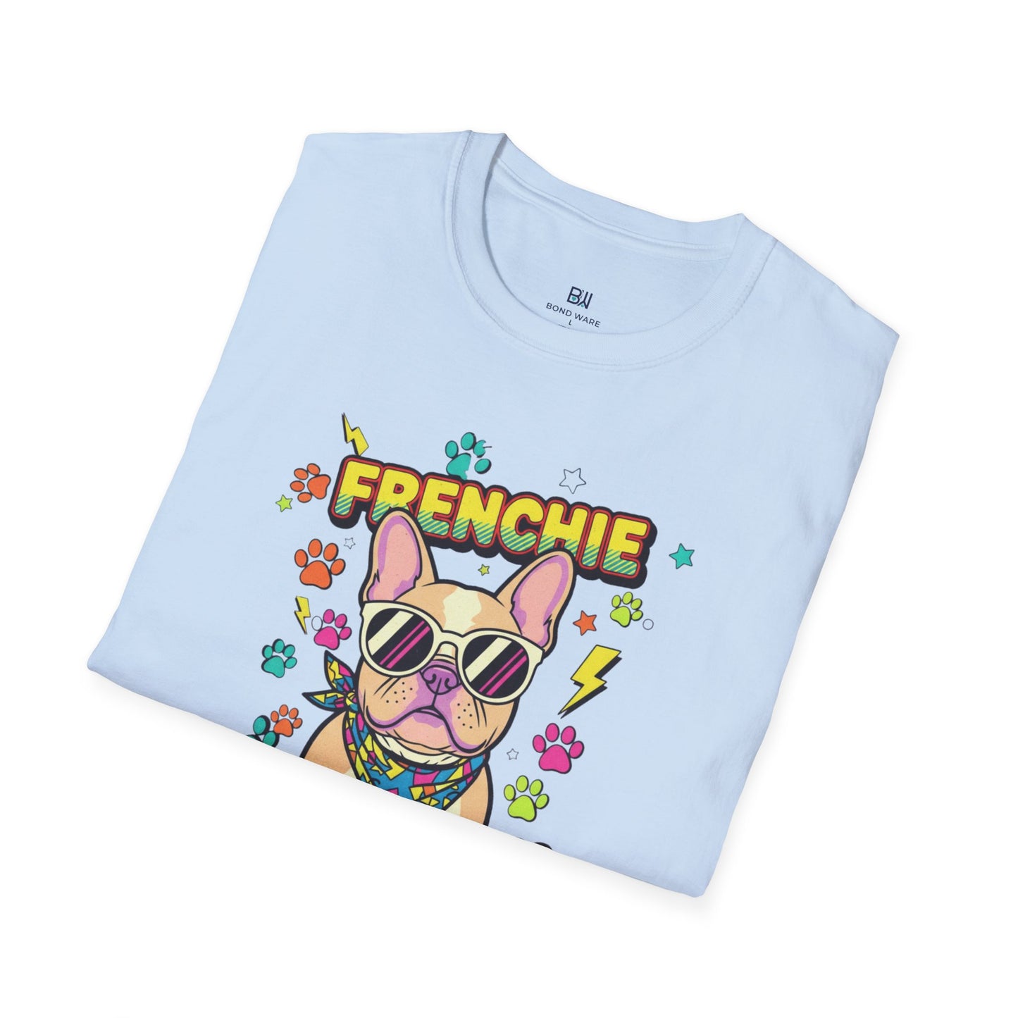 Cool French Bulldog "Vibes Only" T-Shirt