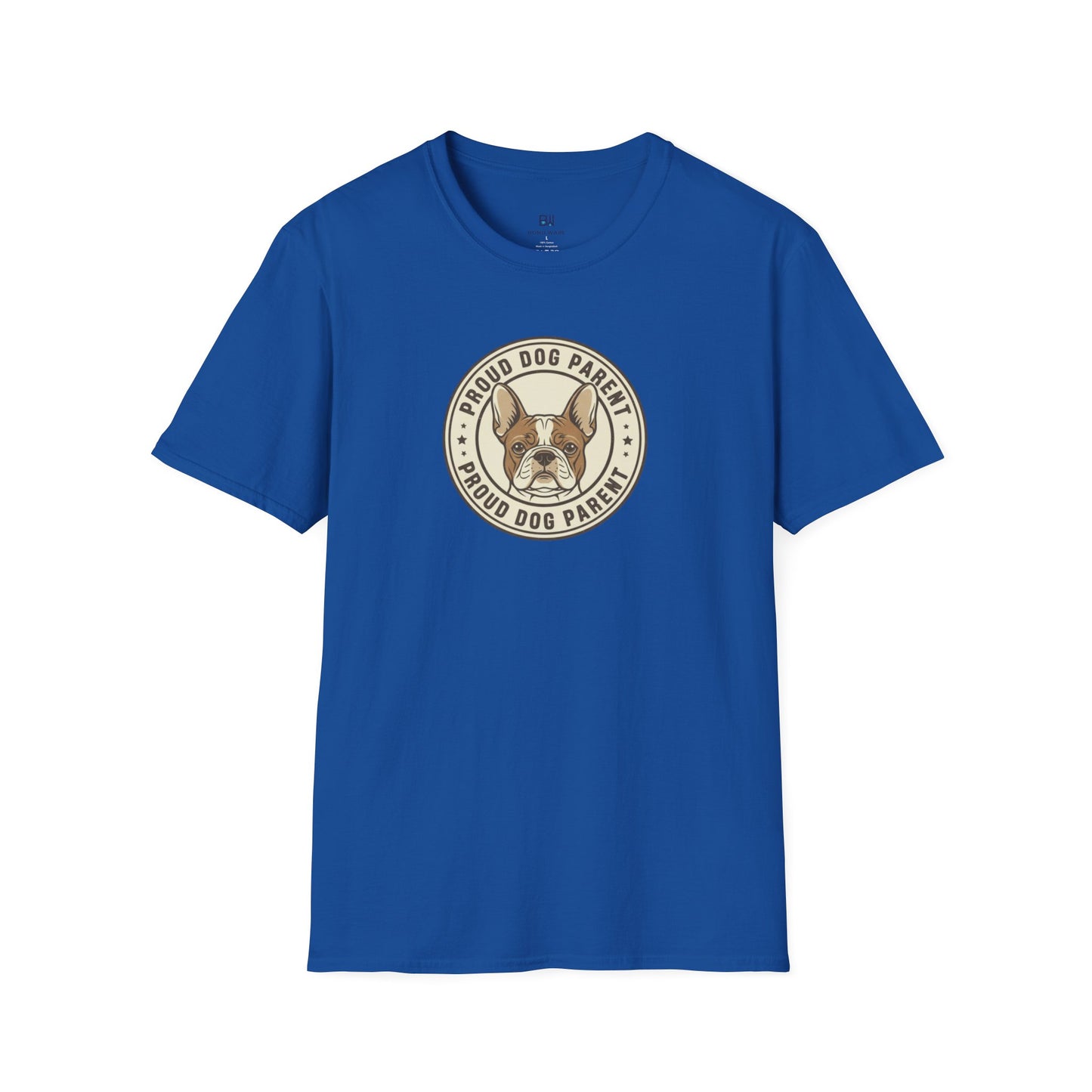 Proud Dog Parent Retro-Style Badge Tee