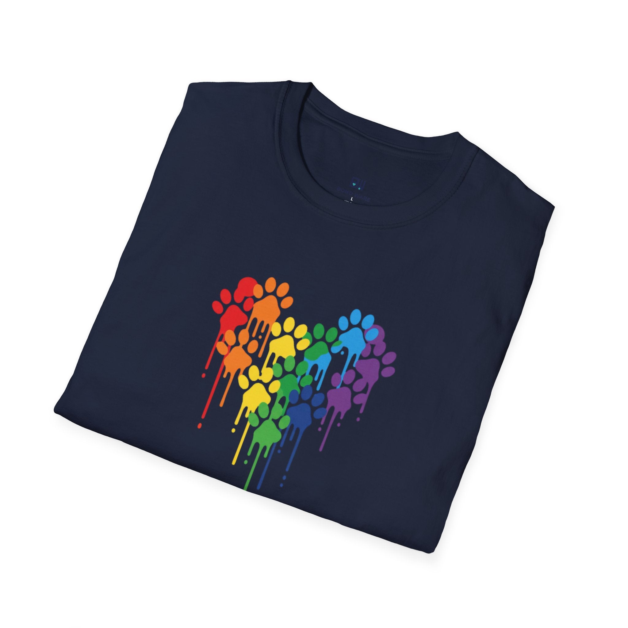 Dog Paws Hearted T-shirt