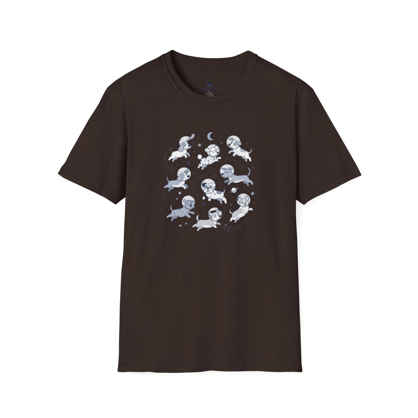 Canine Cosmos Space Dog Adventure Tee