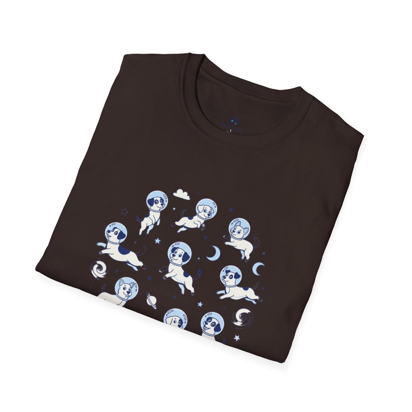 Cosmic Canines Outer Space Adventure Tee