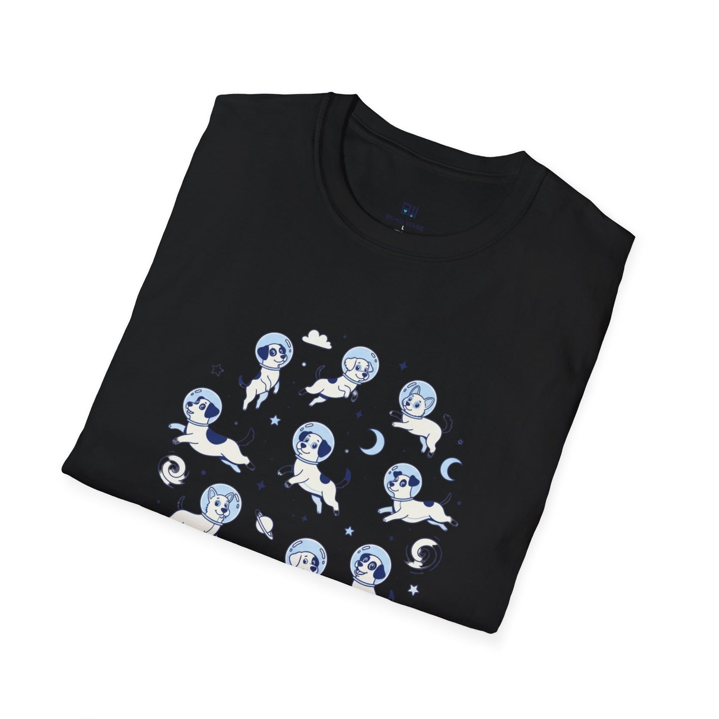 Cosmic Canines Outer Space Adventure Tee