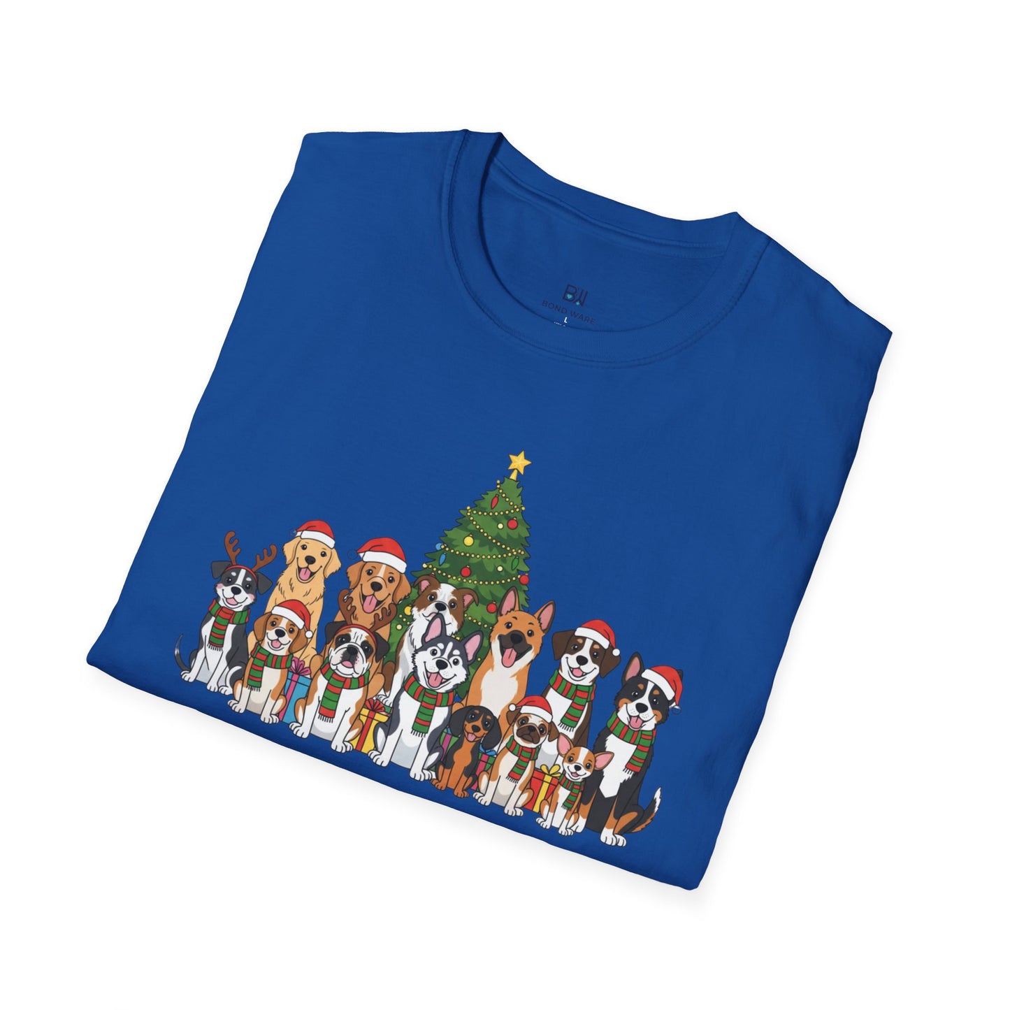 Merry Woofmas! Holiday Dog Squad T-Shirt