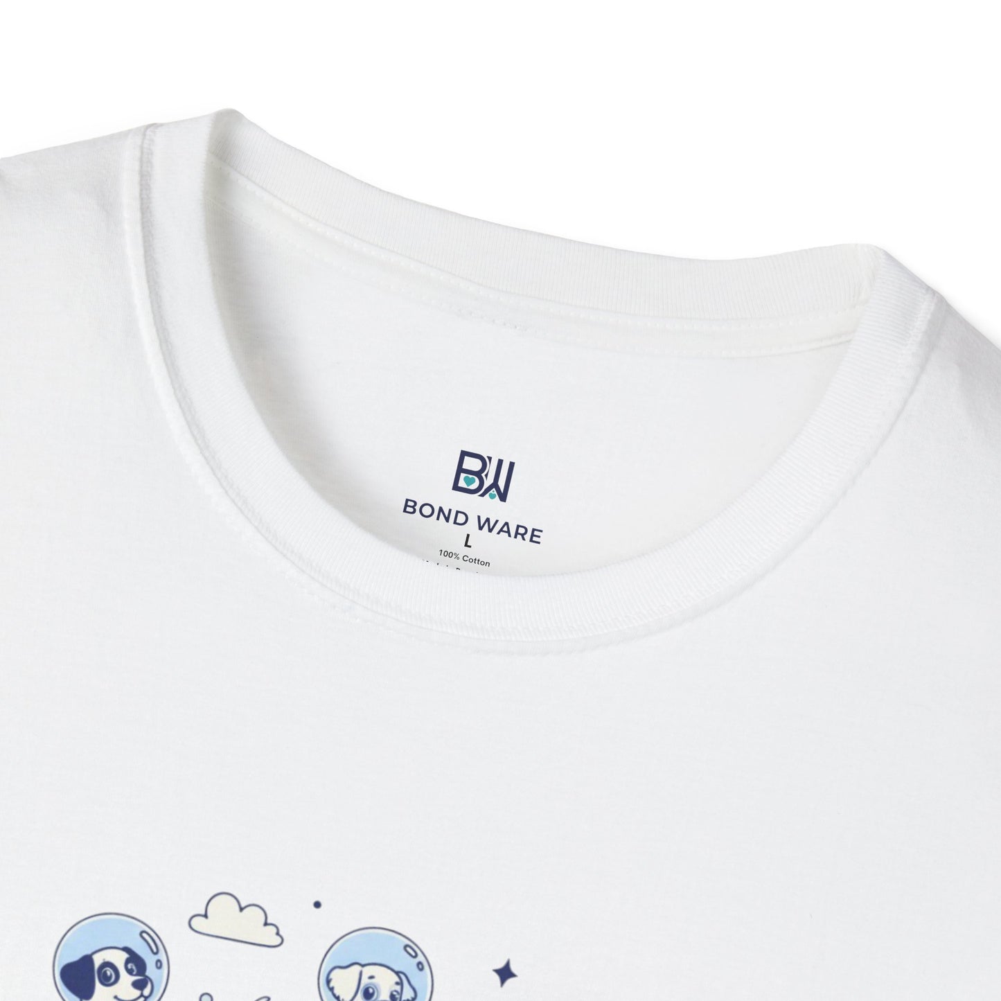 Cosmic Canines Outer Space Adventure Tee