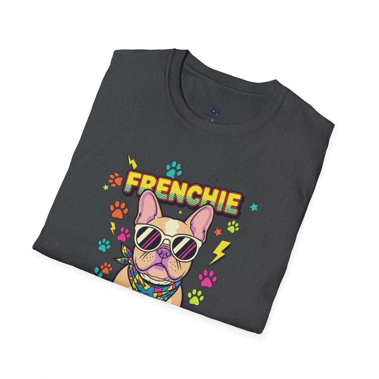 Cool French Bulldog "Vibes Only" T-Shirt