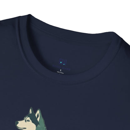 Retro "Life Is Better With My Husky" T-Shirt