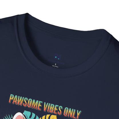 "Pawsome Vibes Only" Summer Frenchie T-Shirt
