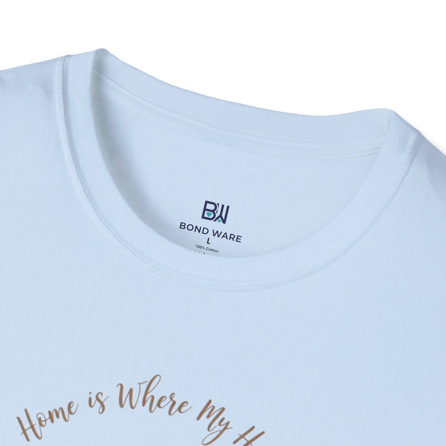 Watercolor Golden Retriever Heart Graphic Tee