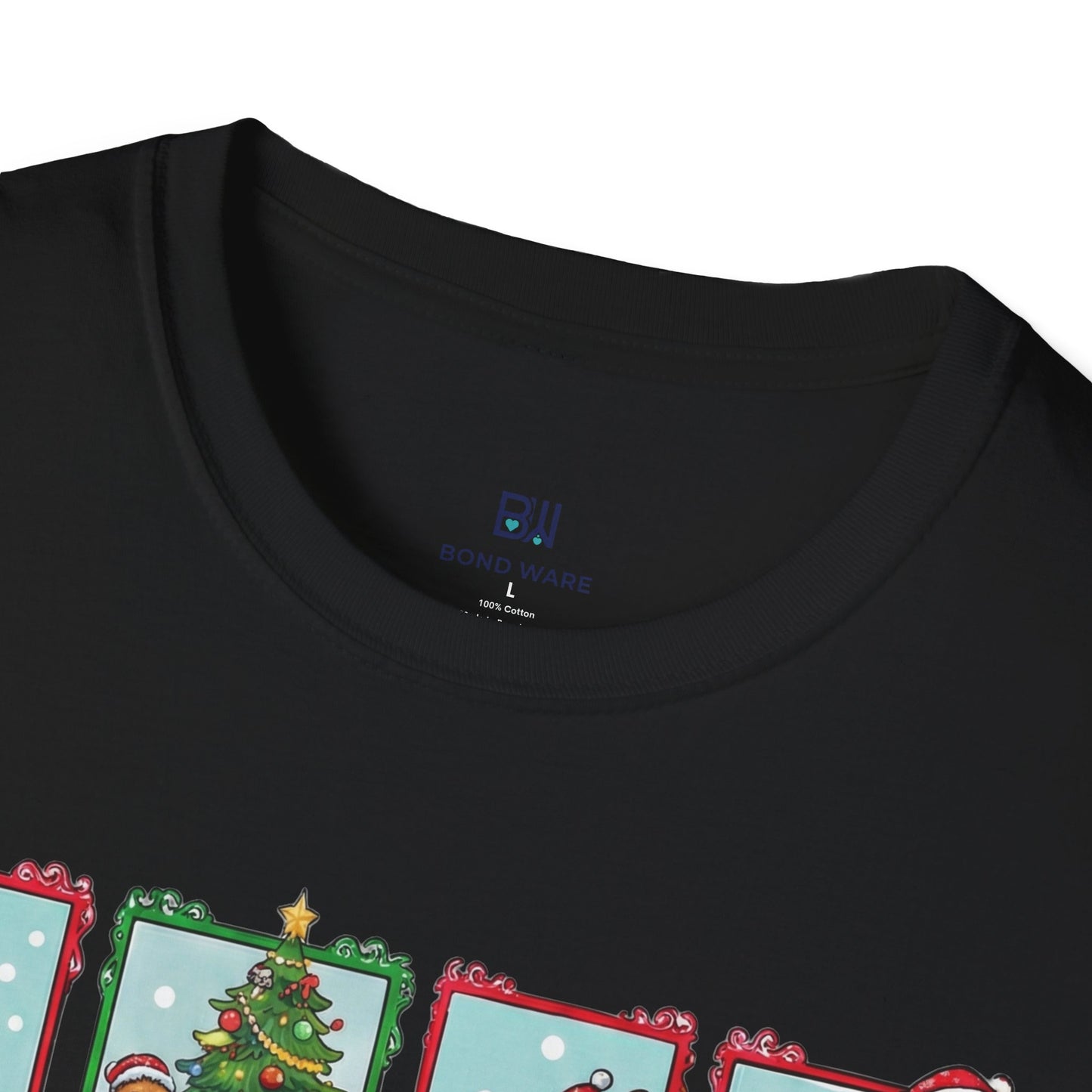 Merry Christmas Dog Comic Story Cute Puppy Holiday T-Shirt