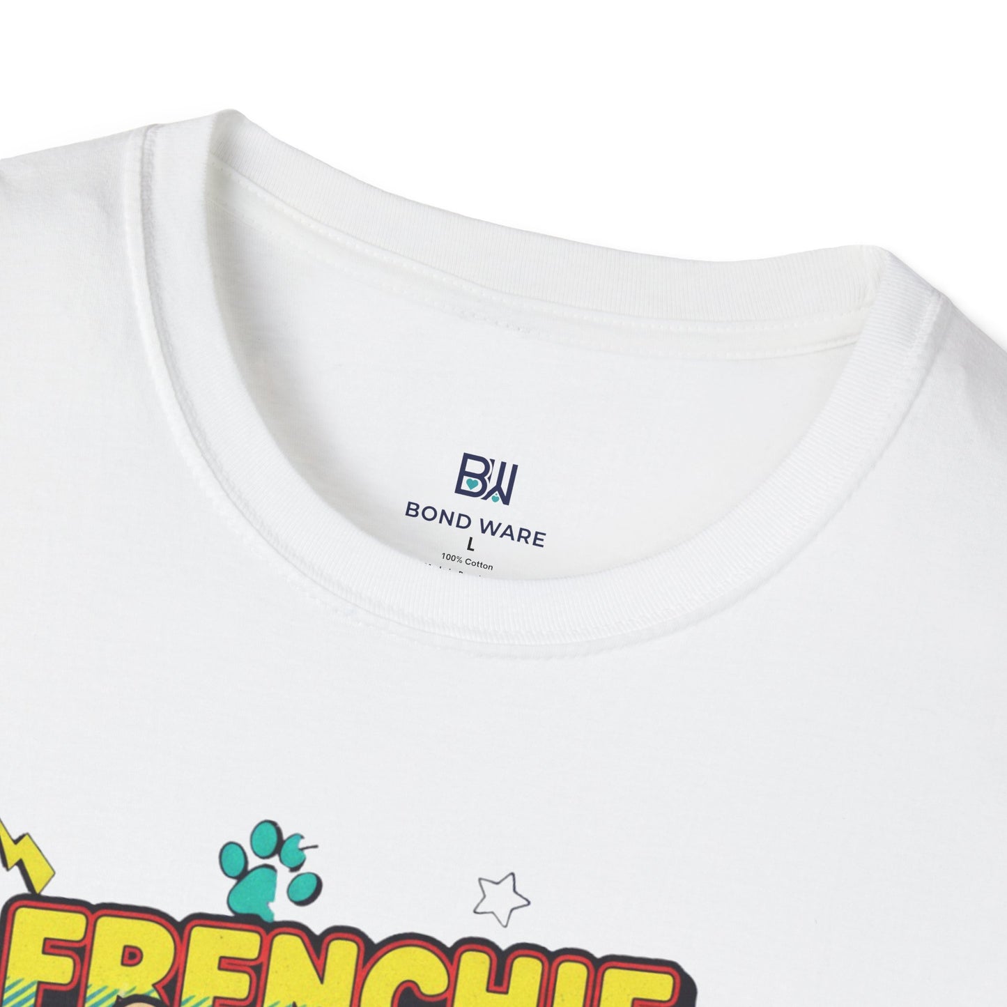 Cool French Bulldog "Vibes Only" T-Shirt