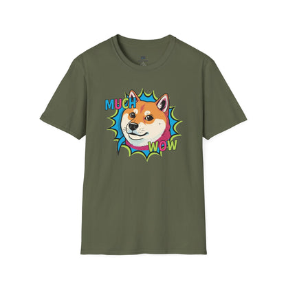 Viral Doge Meme "Much Wow" Graphic Tee
