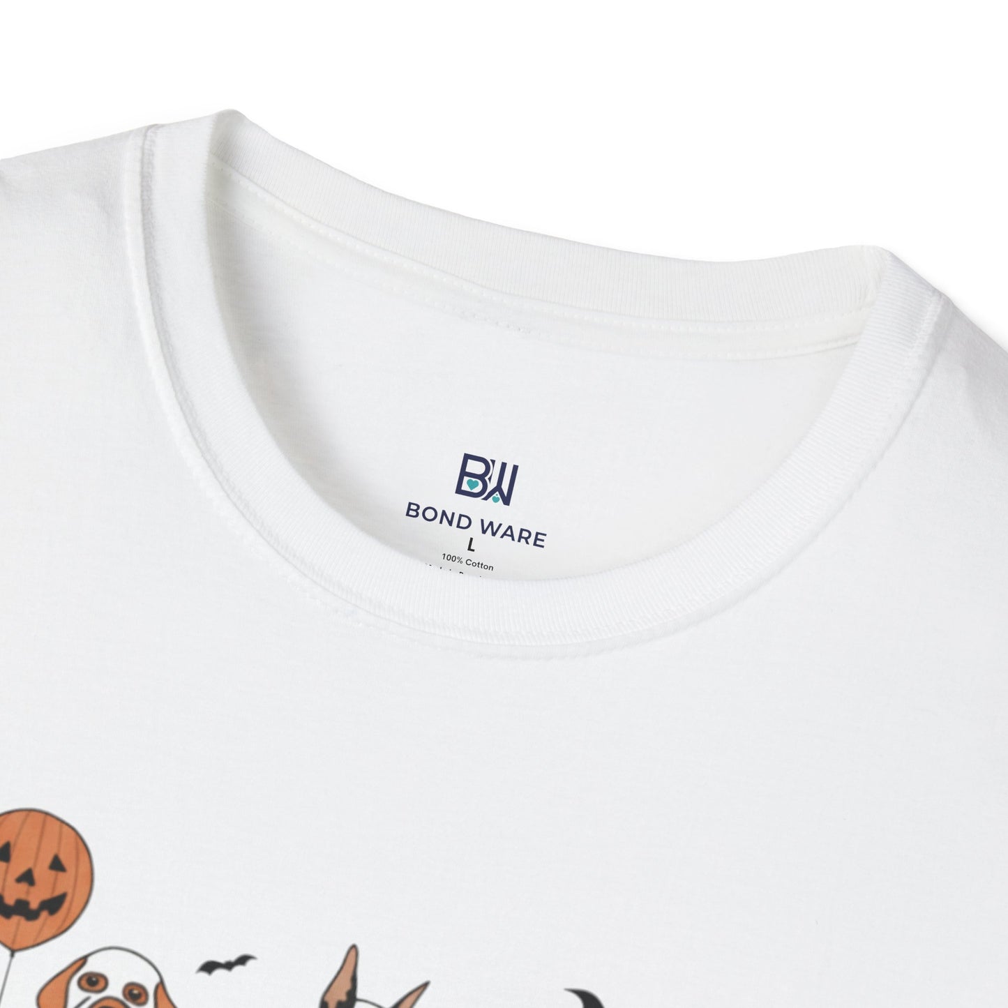 Howl-o-ween Ghost Dog Party T-Shirt