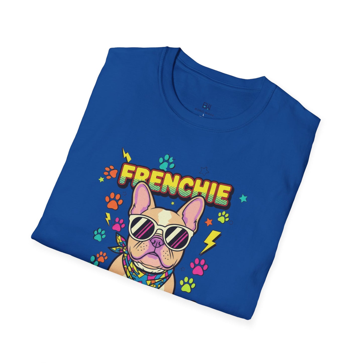 Cool French Bulldog "Vibes Only" T-Shirt