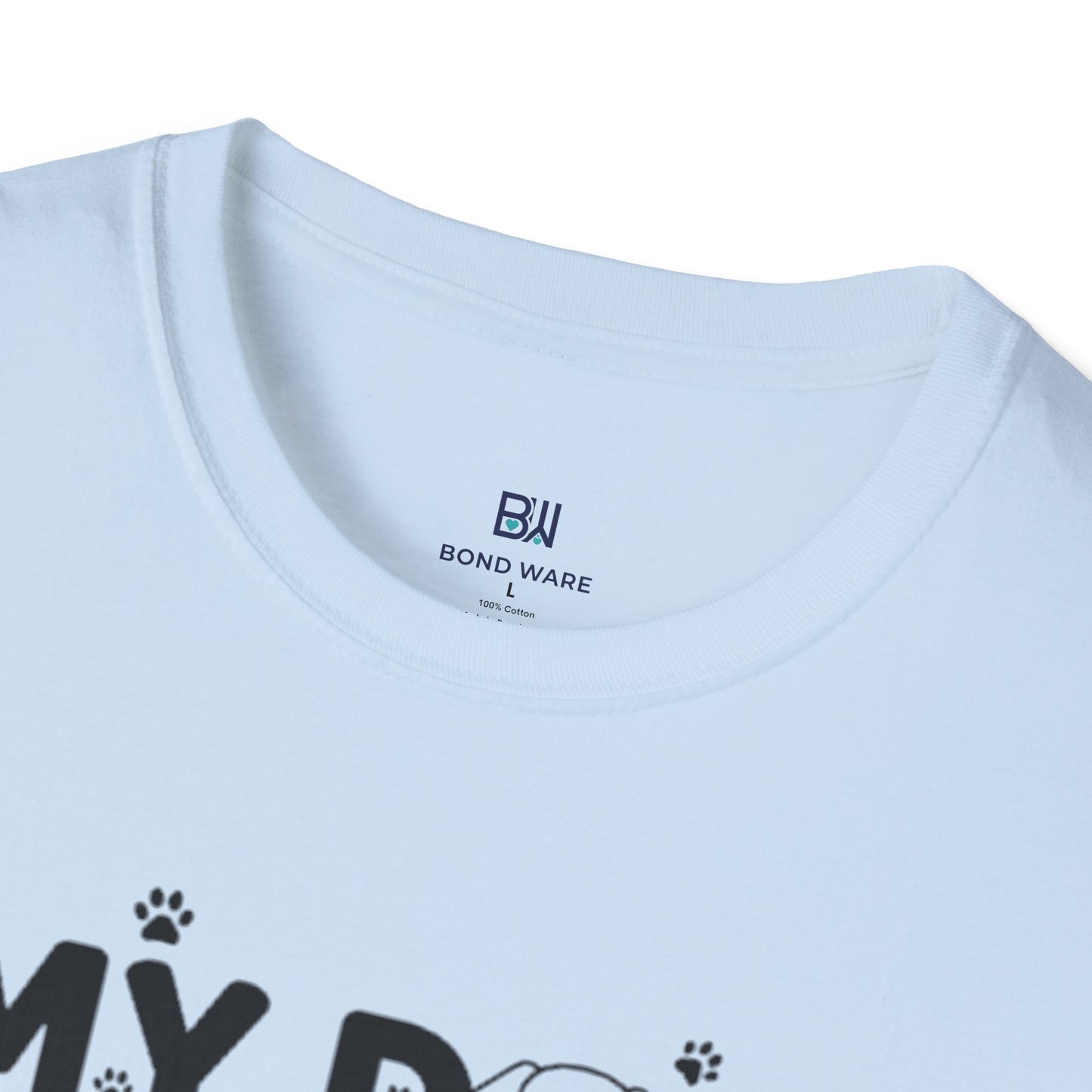 Funny Dog Lover "My Dog Walks Me" T-Shirt