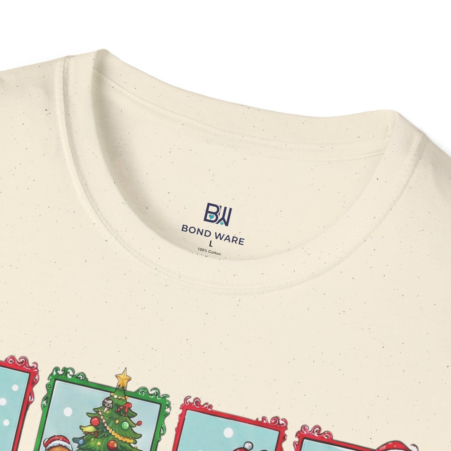 Merry Christmas Dog Comic Story Cute Puppy Holiday T-Shirt